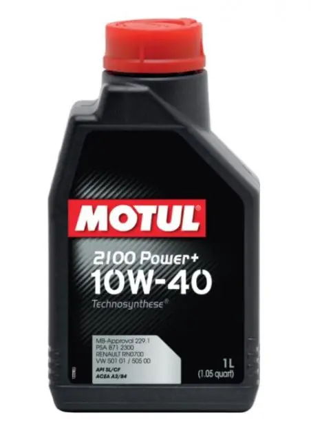 Vysoce Kvalitní Motorový olej Motul 2100 POWER+ 10W-40, 1L