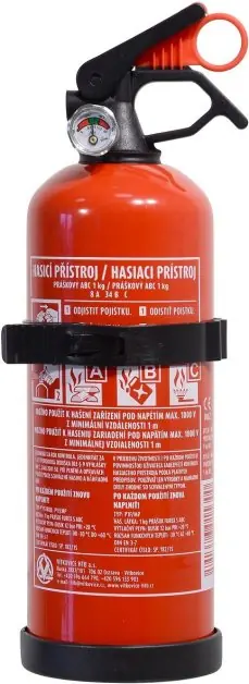 Compass hasicí přístroj práškový 1 kg (8a 34 b/c) abc Tovární Cena