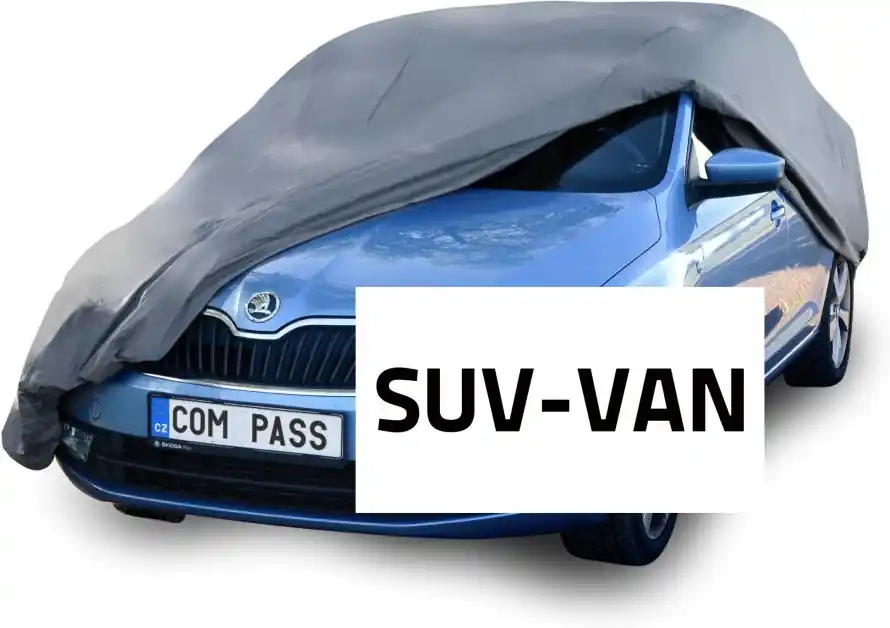 Compass ochranná plachta FULL SUV-VAN 515×195×142 cm, 100% voděodolná, univerzální Cenový Hit