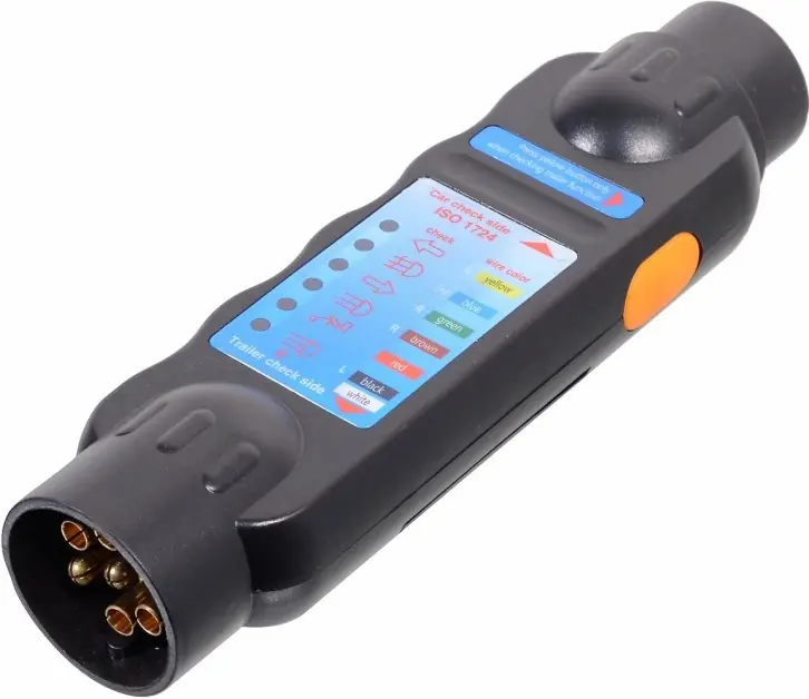 Compass tester zásuvky přívěsu 7pólů Akční Nabídka