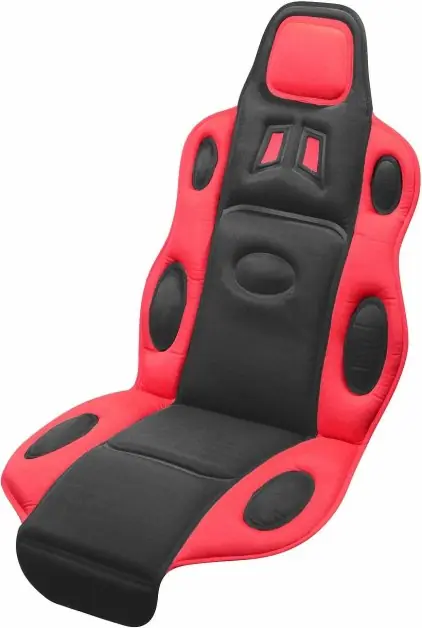 Potah sedadla RACE černo-červený Compass Ihned K Objednání