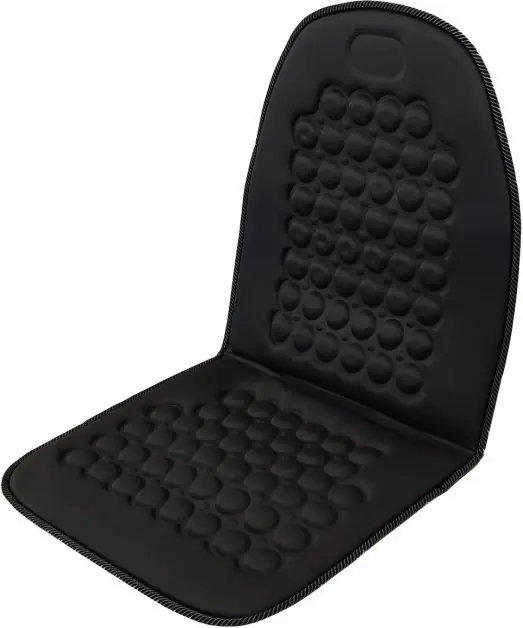 Sezónní Sleva Potah sedadla masážní s magnety černý Compass