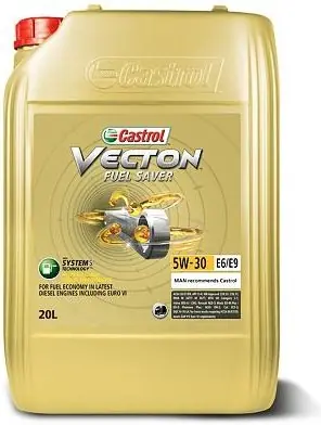 Cenová Bomba Motorový olej Castrol VECTON Fuel Saver E6/E9 5W-30, 20L