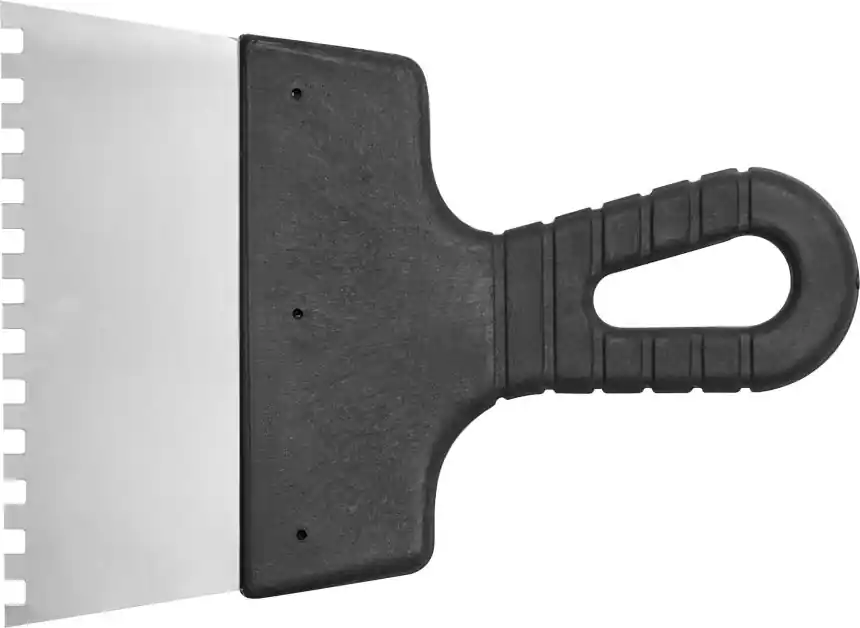 Vorel špachtle 150 mm malířská nerez zuby 6 x 6 mm TO-06299 Horká Nabídka