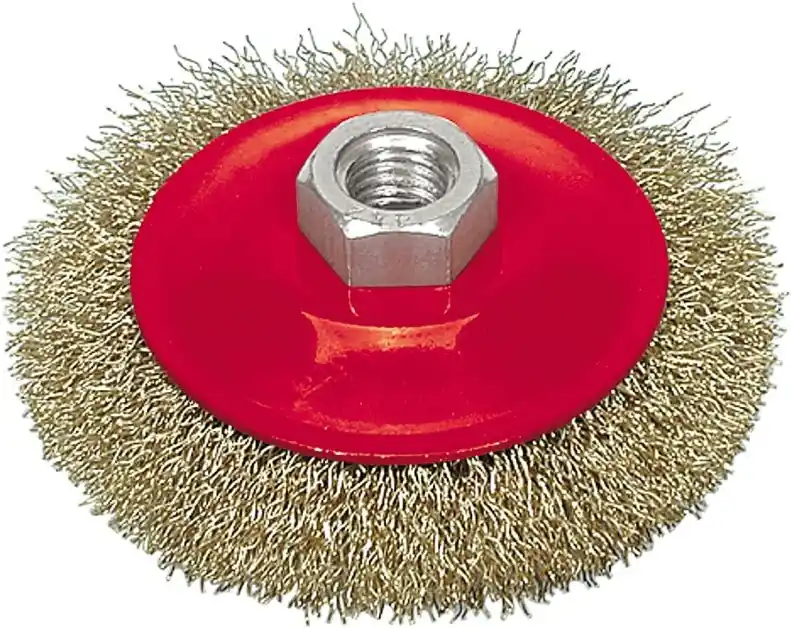 Vorel kartáč kotoučový vlnitý drát 115 mm TO-06973 Novinka