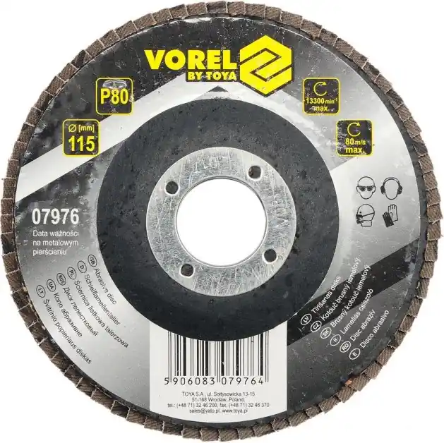 Speciální Cena Vorel kotouč brusný lamelový 115 mm p120 TO-07978