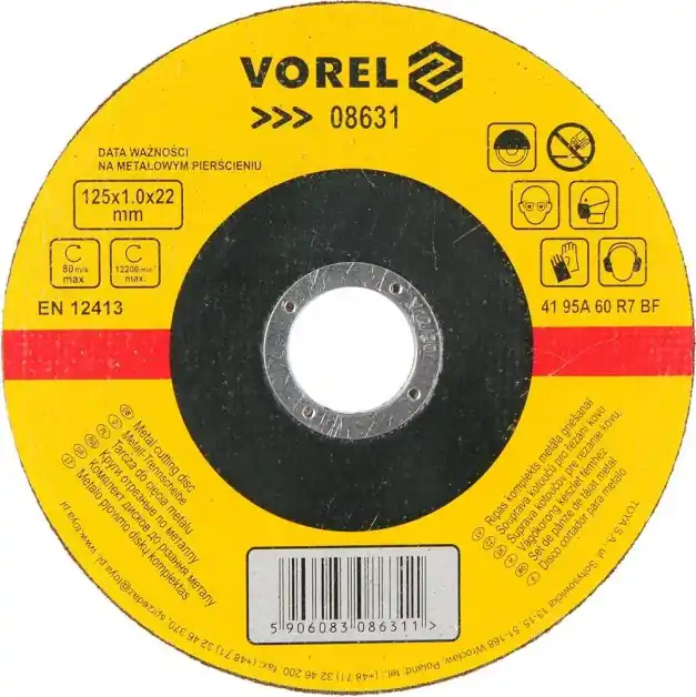 Koupit Online Vorel kotouč na kov 125 x 22 x 1,0 mm TO-08631