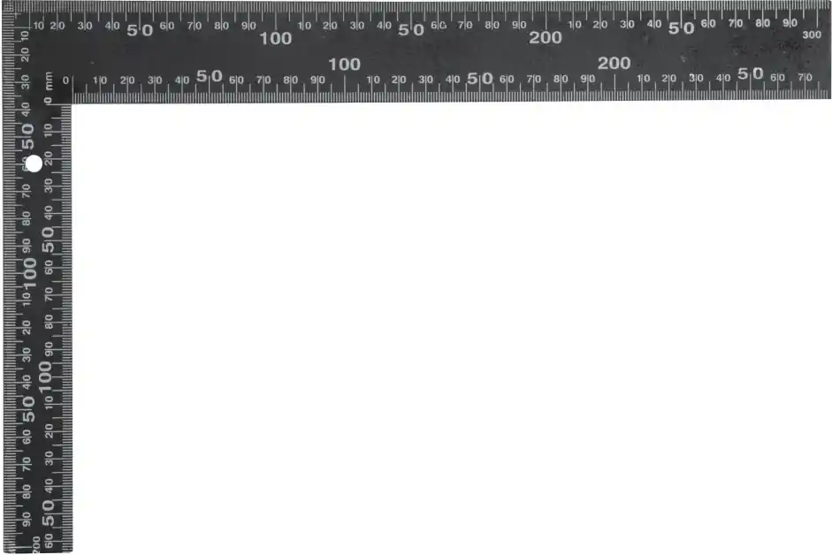 Vorel úhelník truhlářský 400 x 600 mm černý TO-18200 Nová Kolekce