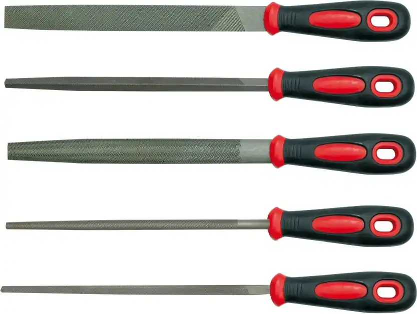 Zlevněný Vorel sada pilníků zámečnických 200 mm 5 ks vorel TO-25166