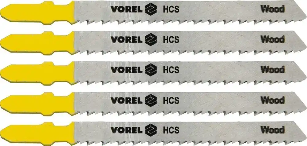 Vorel list do přímočaré pily 100 mm na dřevo tpi10 5 ks TO-27810 Finální Výprodej