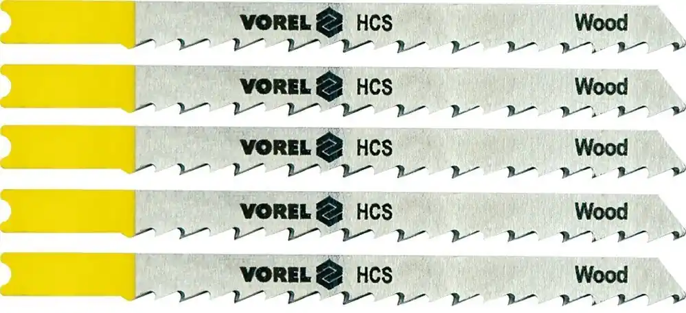 Vorel list do přímočaré pily 100 mm na dřevo a plast tpi6 5 ks TO-27831 Cenový Hit