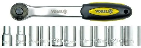 Vorel gola sada 1/4" 11 ks TO-58600 Cenová Bomba