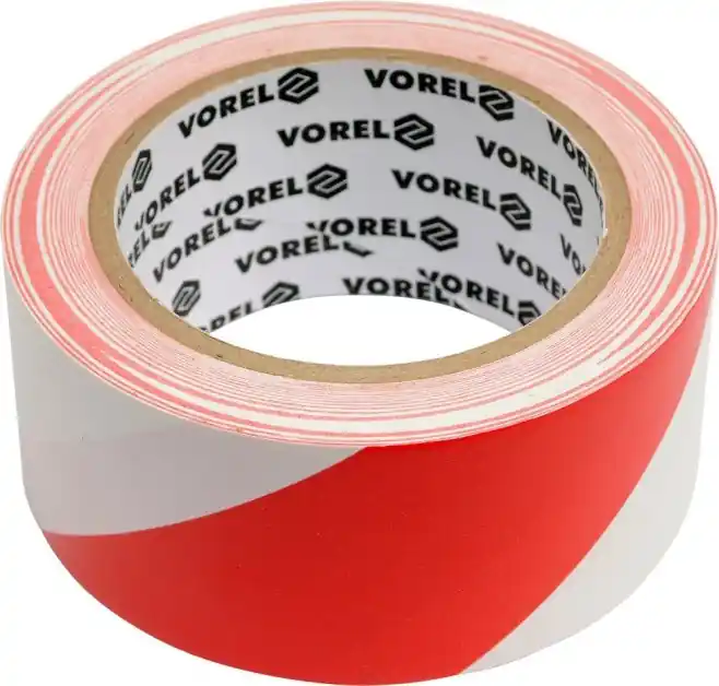 Vorel páska výstražná červenobílá 48 mm x 33 m TO-75230 Nejlepší Volba