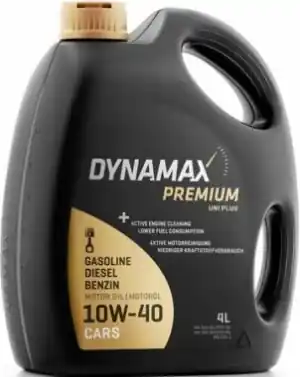 Nejlepší Cena Motorový olej Dynamax Premium UNI Plus 10W-40, 4L