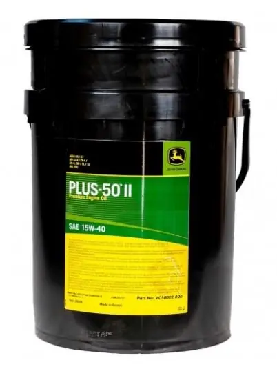 Motorový olej John Deere Plus-50 II 15W-40, 20L Horká Nabídka
