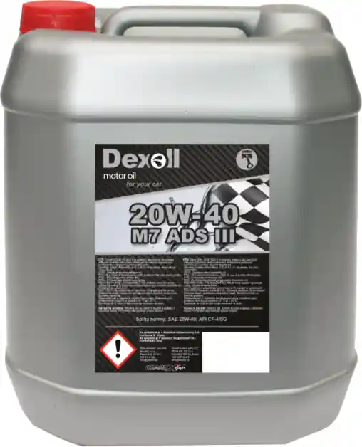 Motorový olej Dexoll M7 ADS III 20W-40, 20L Nejlepší Cena