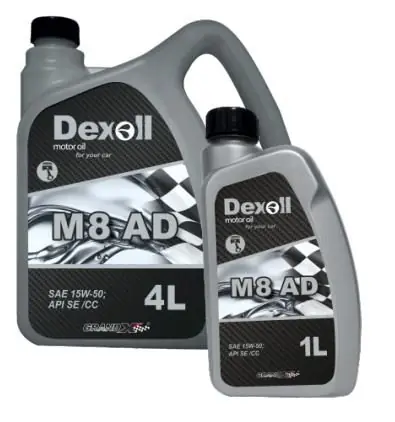 Rychlé Dodání Motorový olej Dexoll M8 AD 15W-50, 1L