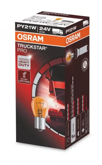 Výhodná Nabídka Žárovka Osram PY21W, Truckstar Pro 7510TSP