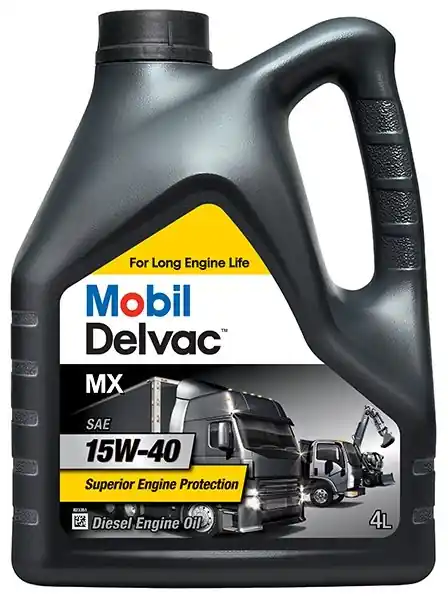 Motorový olej Mobil Delvac MX 15W-40, 4L Koupit Online