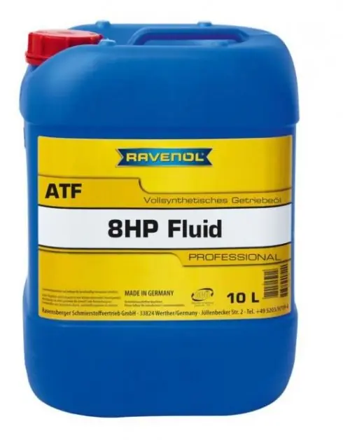 Převodový olej Ravenol ATF 8 HP Fluid, 10L Omezená Nabídka