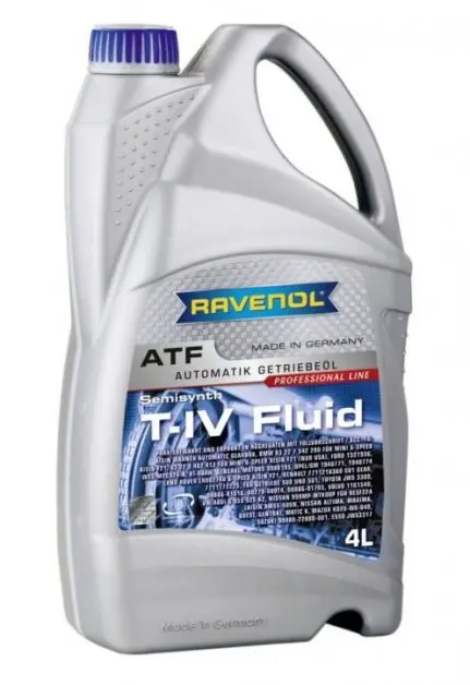 Zlevněný Převodový olej Ravenol ATF T-IV Fluid, 4L
