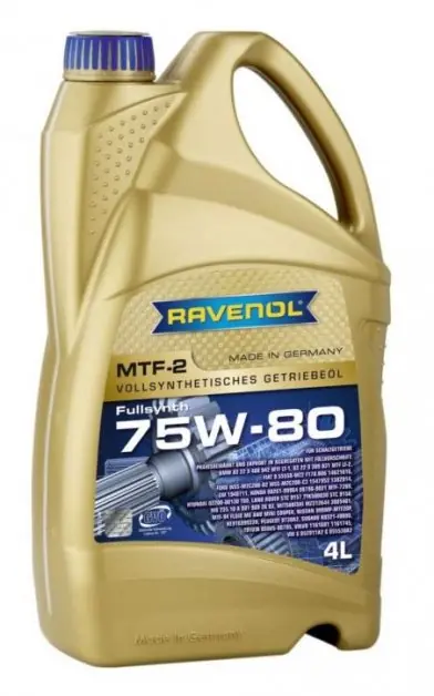 Převodový olej Ravenol MTF-2 75W-80, 4L Cenově Výhodný