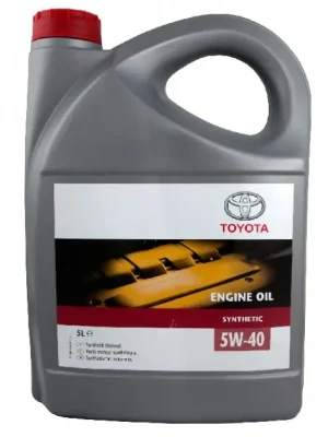 Motorový olej Toyota Synthetic 5W-40, 5L Nejlepší Volba
