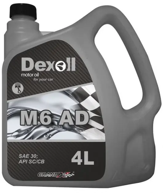 Motorový olej Dexoll M6 AD, 4L Jen Po Omezenou Doba