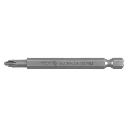 Yato Bit křížový 1/4" PH2 x 100 mm NON-SLIP Akční Nabídka