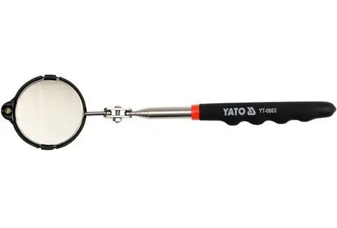 Yato Zrcátko kontrolní teleskopické s LED Akce