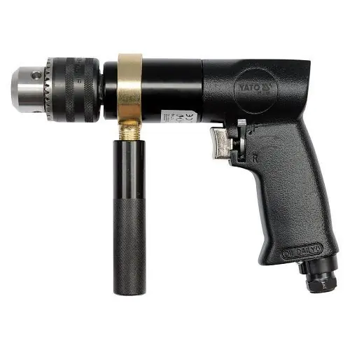 Yato Vrtačka ruční vzduchová 10mm 1/4" 198l/min,1,7kg Výprodej