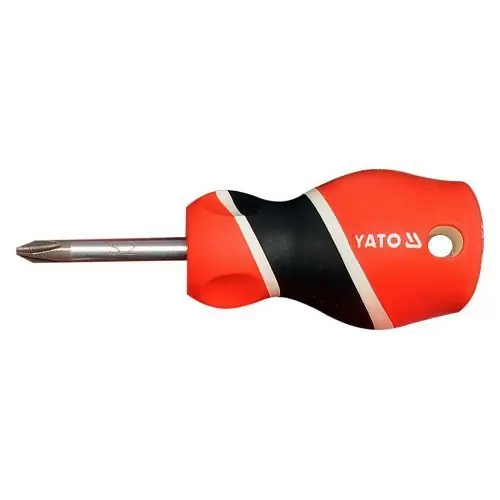 Cenově Výhodný Yato Šroubovák křížový PH1 x 38 mm magnetický S2