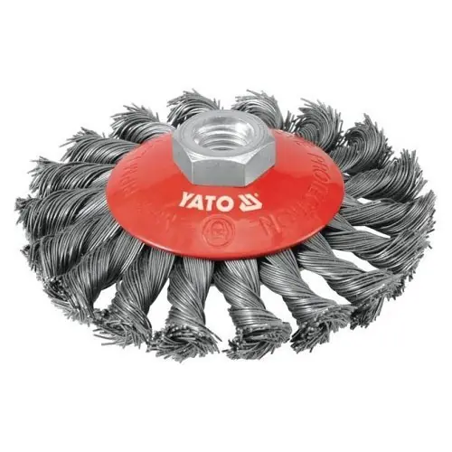 Odeslání Ihned Yato Kartáč drátěný boční M14 x 100 mm