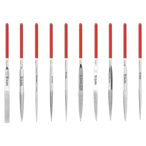 Top Prodej Yato Sada pilníků jehlových diamantových 4 x 160 mm 10 ks 50 mm