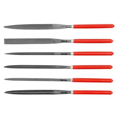 Výhodná Nabídka Yato Sada pilníků jehlových 5 x 180 mm 6 ks