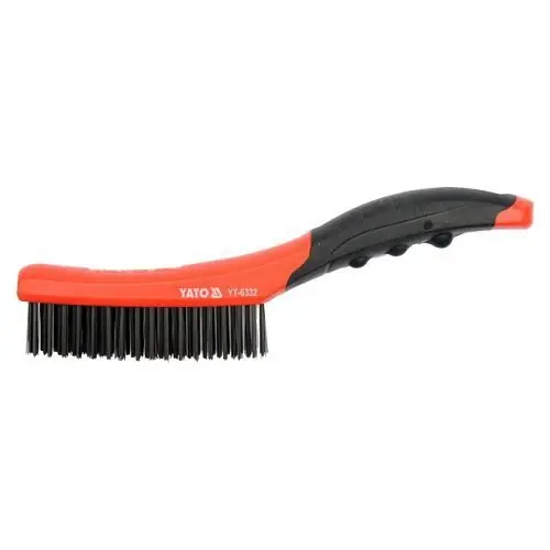 Vrácení Zdarma Yato Kartáč drátěný ruční 260 mm