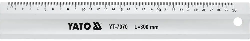 Nová Kolekce Yato Měřící hliníková lať 300mm