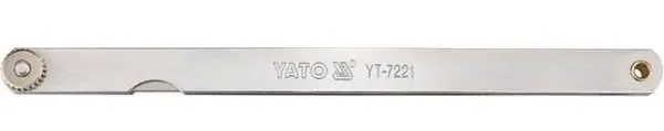 Yato Měrka na spáry 200 x 12,8 mm 17 ks Cenová Bomba