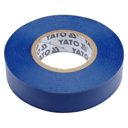 Jen Po Omezenou Doba Yato Izolační páska elektrikářská PVC 15mm / 20m modrá