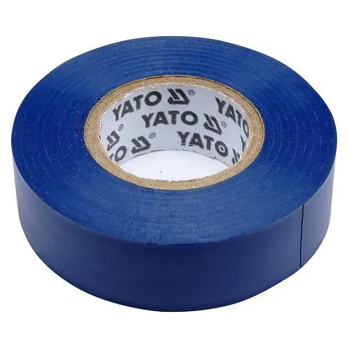 Zlevněný Yato Izolační páska elektrikářská PVC 19mm / 20m modrá