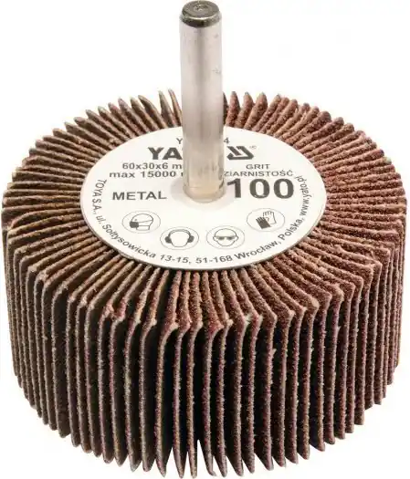 Yato Kotouč lamelový radiální 60x30 P-80 s hřídelí 6 mm Nejlepší Cena