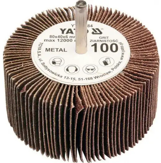 Nízká Cena Yato Kotouč lamelový radiální 80x40 P-80 shřídelí 6mm