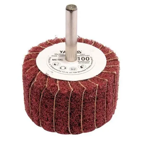 Yato Kotouč lamelový radiální 50x30 P-60 s hřídelí 6 mm Poslední Šance
