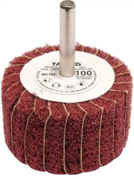Yato Kotouč lamelový radiální 50x30 P-150 s hřídelí 6 mm Finální Výprodej