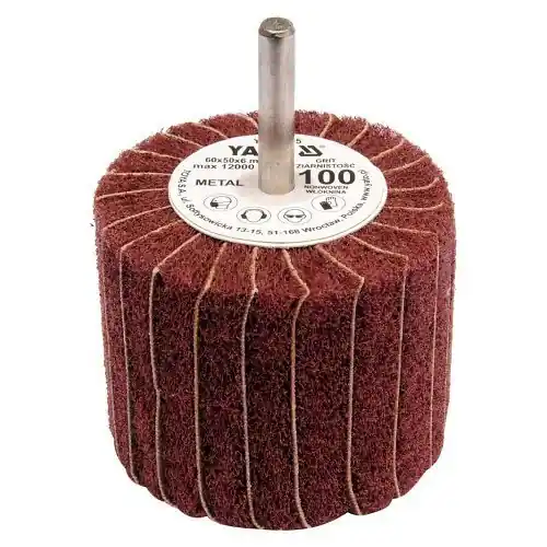 Yato Kotouč lamelový radiální 60x50 P-60 s hřídelí 6 mm Zlevněný