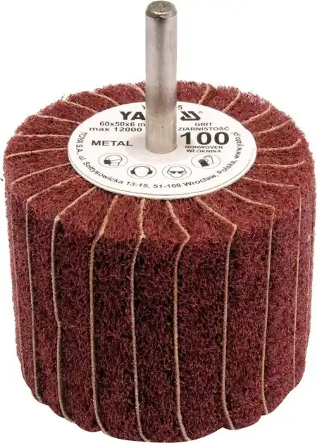 Oblíbený Yato Kotouč lamelový radiální 60x50 P-100 s hřídelí 6 mm