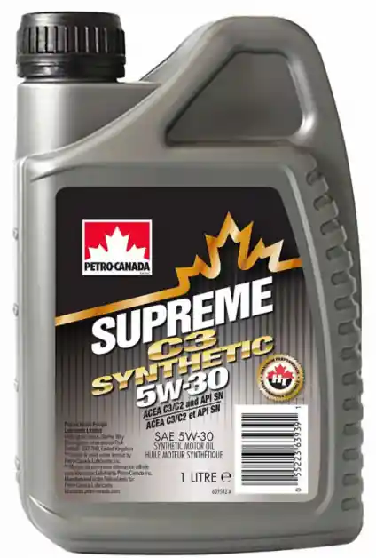 Motorový olej Petro-Canada Supreme C3 Synthetic 5W-30, 1L Dokud Zásoby Vydrží