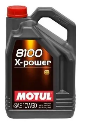 Motorový olej Motul 8100 X-POWER 10W-60, 5L Oblíbený
