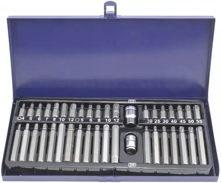 QUATROS Sada bitů imbus, torx, spline 40ks QS51131 Top Prodej