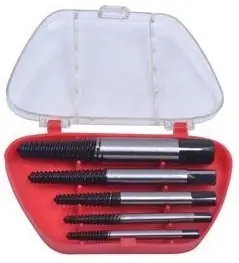 Expresní Doručení QUATROS Vytahováky poškozených šroubů 5ks 3-18mm (Hobby) QS14226